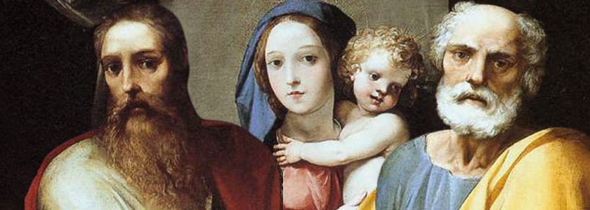 アイキャッチ用　聖母子と聖ペトロ、聖パウロ（ジュゼッペ・チェザーリ画）