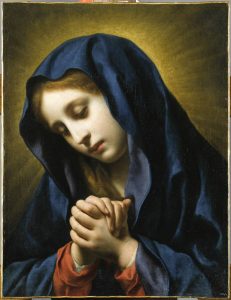 受胎告知の聖母（カルロ・ドルチ画）